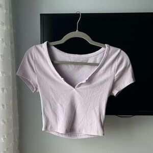 AEROPOSTALE Liliac Crop Top Size S